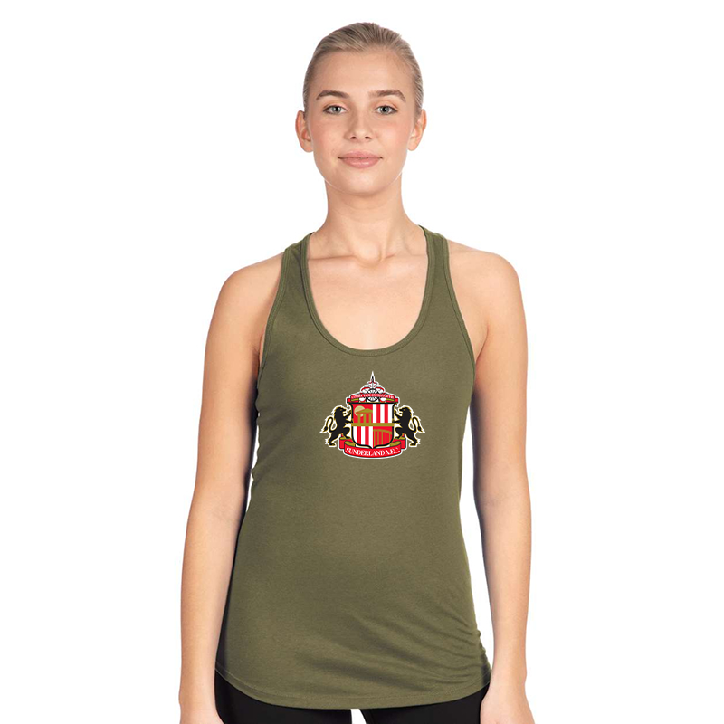 Women's Sunderland AFC Soccer Next Level Ideal Racerback Tank
